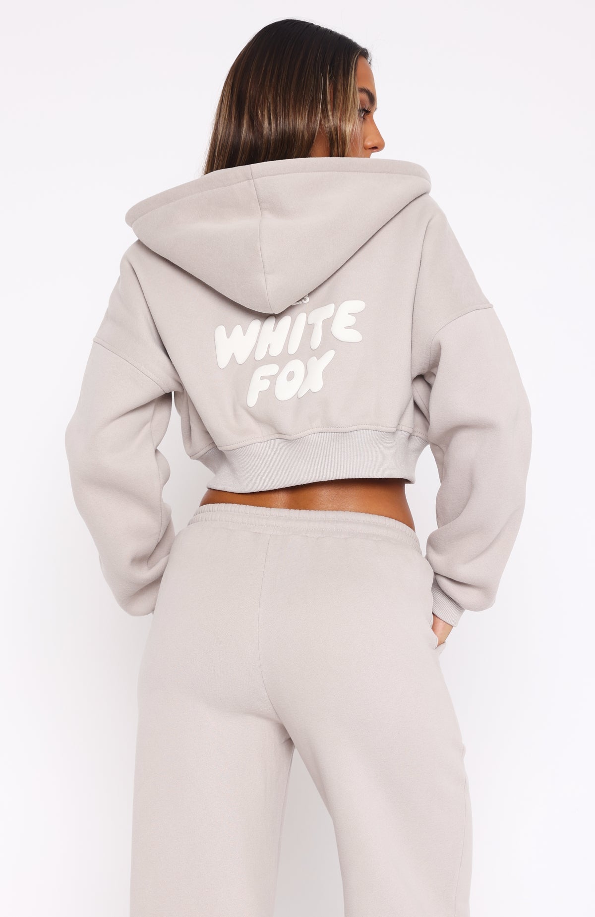 Cropped Zip Moon Tracksuit Set