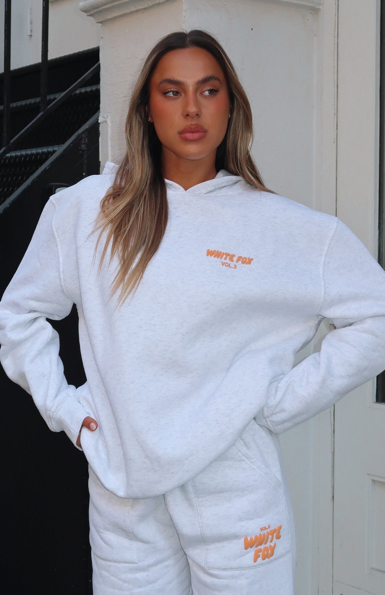 Peach Fizz Tracksuit Set